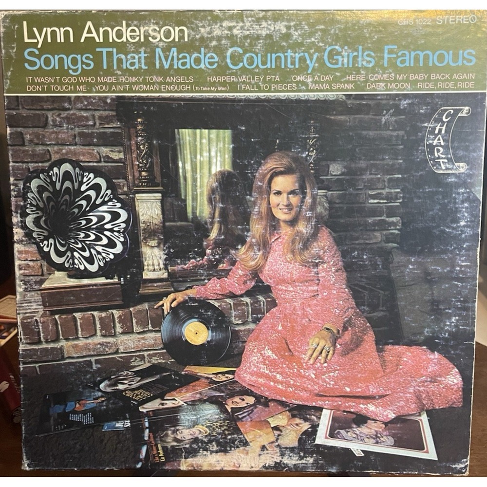 Lynn Anderson Songs That Made Country Girls Famous Vinyl LP 1969 Chart 12"